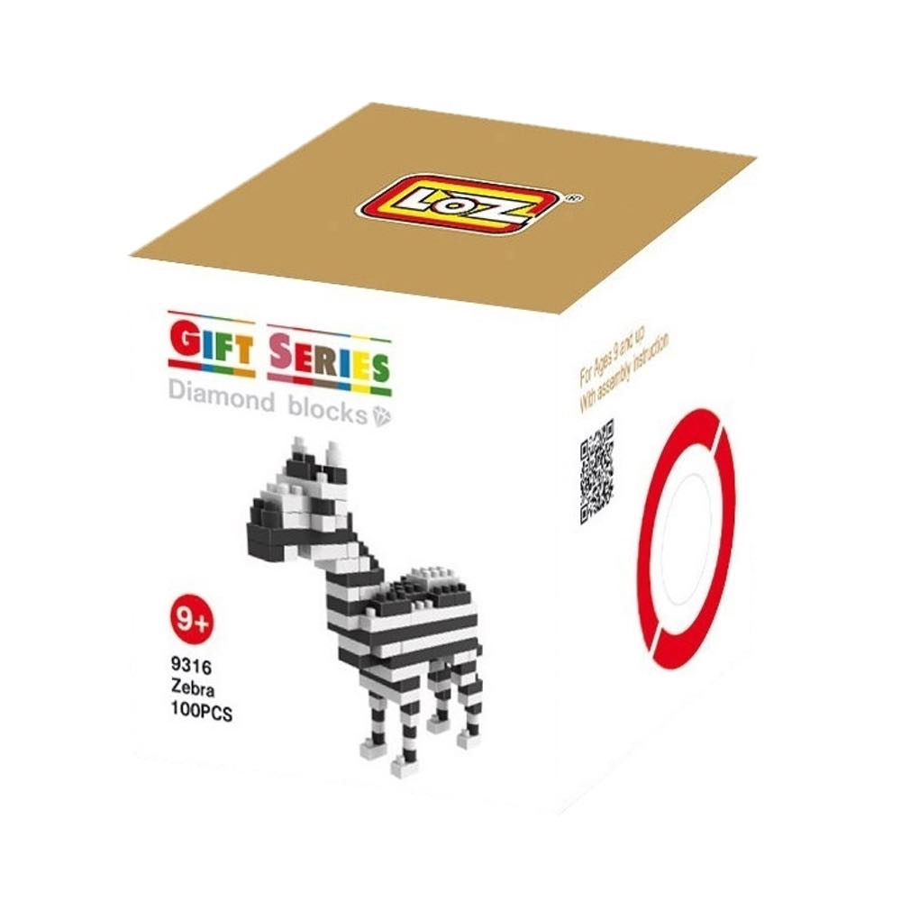 Конструктор LOZ «Зебра» mini