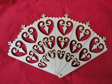 Заготовка для веера №1