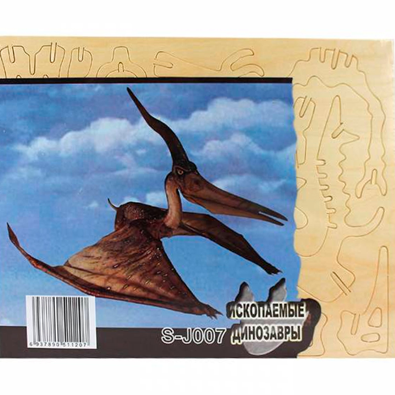 Сборная деревянная модель «Птеранодон» лайт S-J007, Чудо-дерево