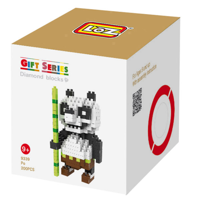 Конструктор LOZ «Панда По»