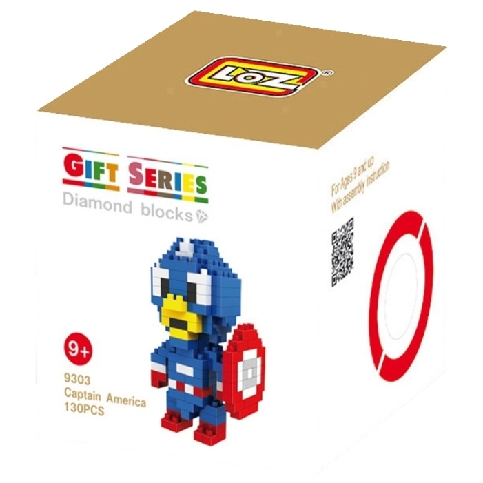 Конструктор LOZ «Капитан Америка» mini