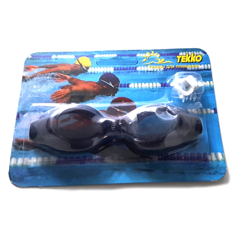 Очки для плавания с зажимом