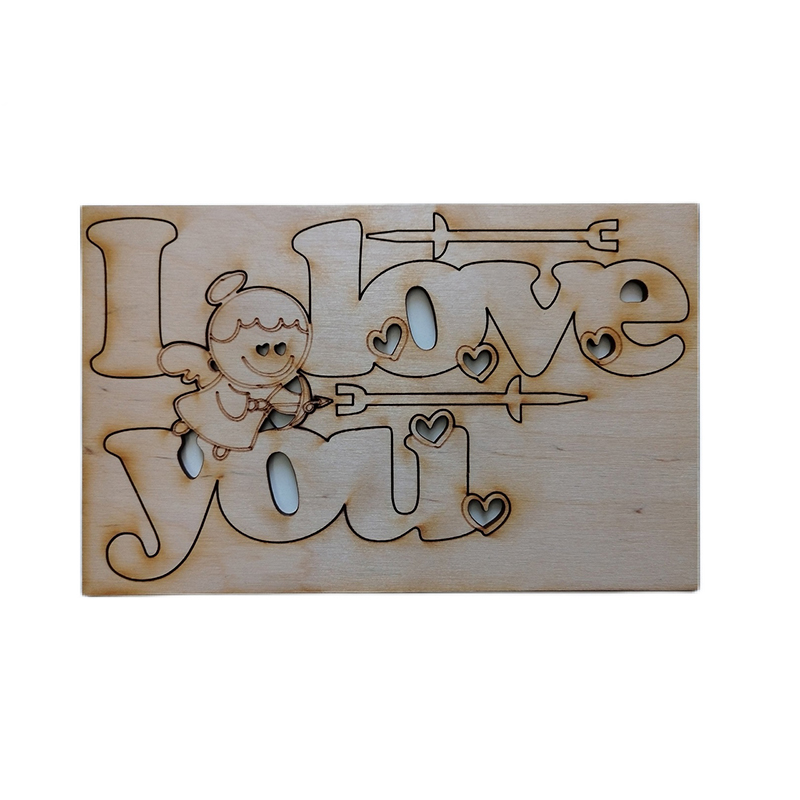 Украшение для торта I love you, Полноцвет