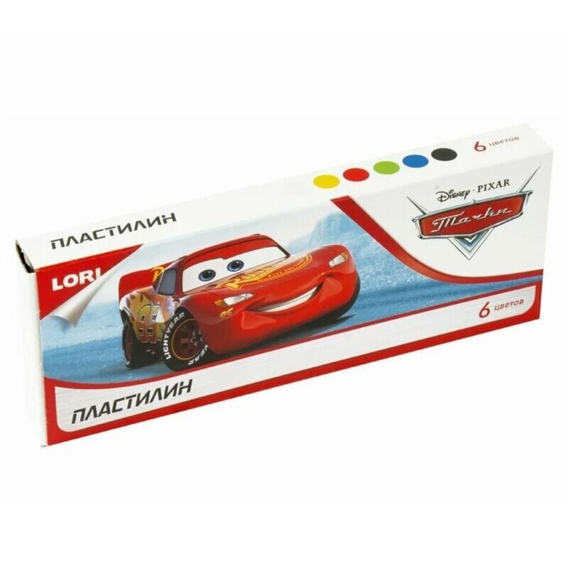 Пластилин Disney Lori, 6 цветов