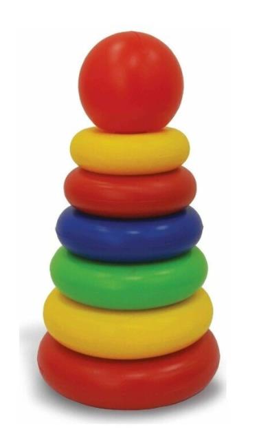 Пирамидка малая 6 колец «Шар»