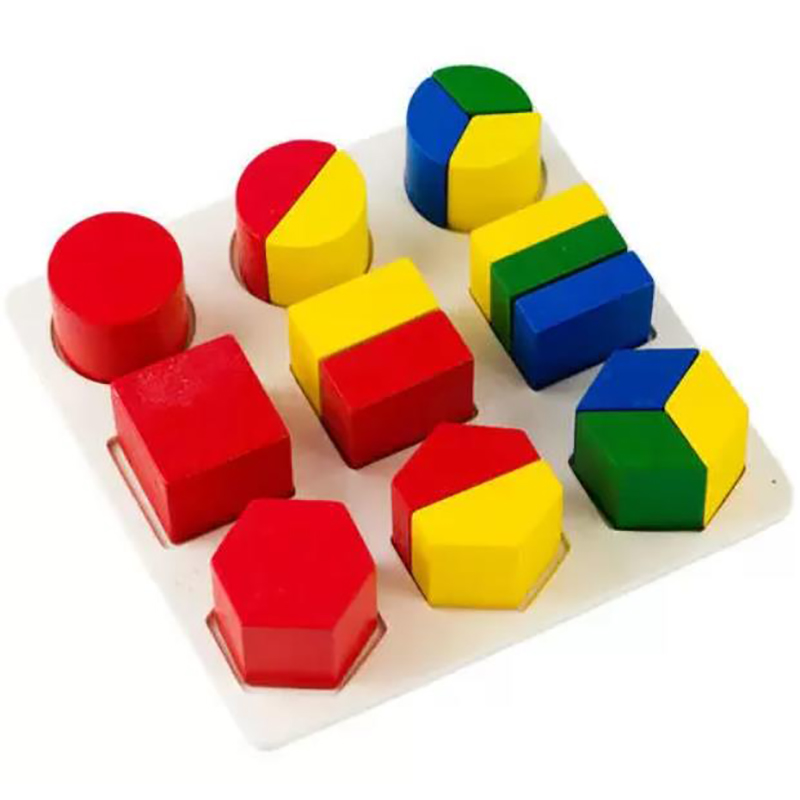 Геометрическое лото «Дроби», объёмные фигуры, Чудо-дерево