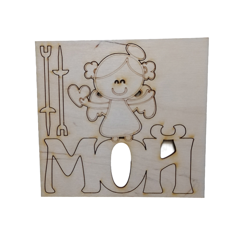 Украшение для торта «Ангел мой» девочка, Полноцвет