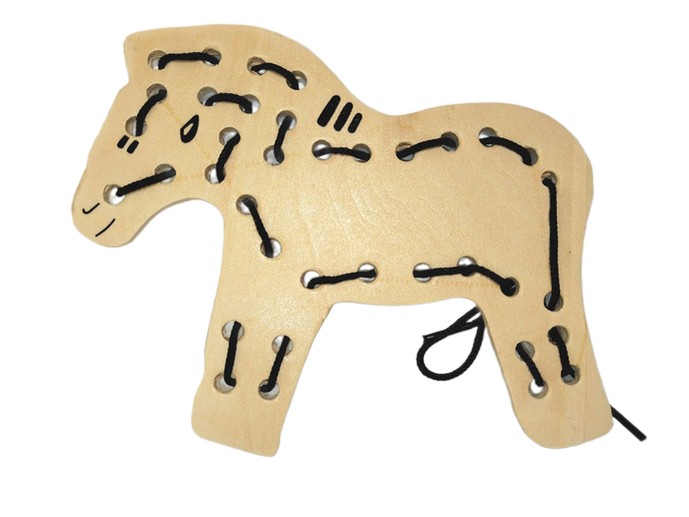 Игра шнуровка «Лошадка»