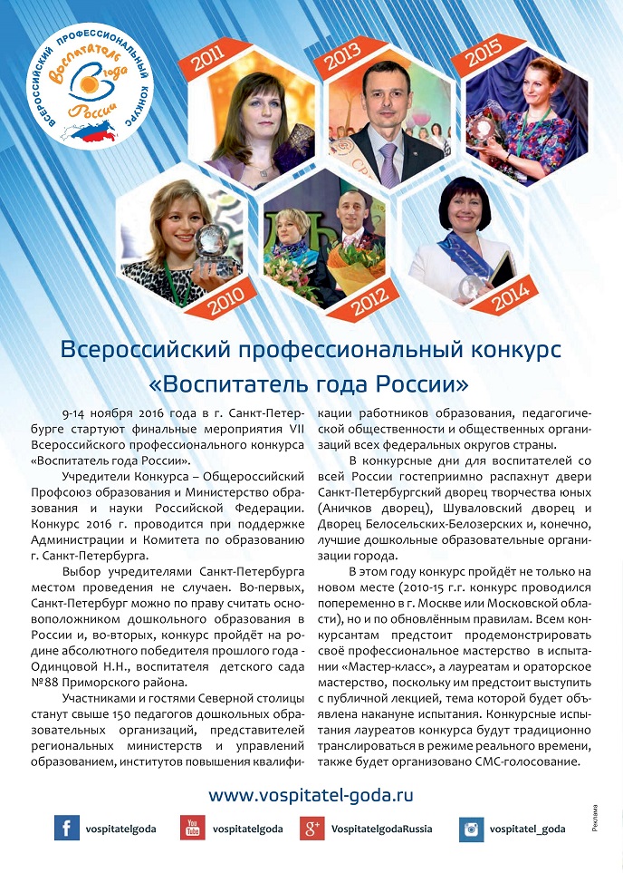 Всероссийский профессиональный конкурс Всероссийский профессиональный конкурс
