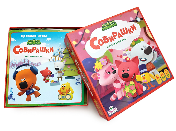 Настольная игра «Ми-ми-мишки. Собирашки» Настольная игра «Ми-ми-мишки. Собирашки»