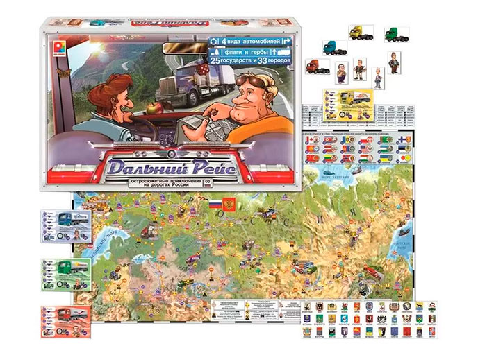 Настольная игра «Дальний рейс» Настольная игра «Дальний рейс»