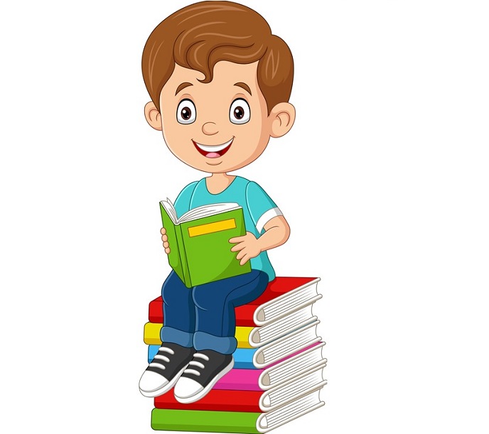 Мальчик с книгами Мальчик с книгами