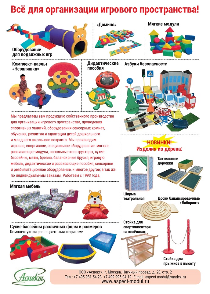 Организация игрового пространства Организация игрового пространства