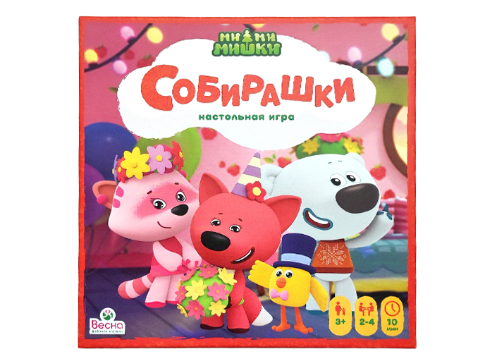 Настольная игра «Ми-ми-мишки. Собирашки» Настольная игра «Ми-ми-мишки. Собирашки»