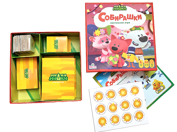 Настольная игра «Ми-ми-мишки. Собирашки» Настольная игра «Ми-ми-мишки. Собирашки»