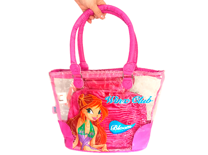 Прозрачная пляжная сумка Winx Club Прозрачная пляжная сумка Winx Club