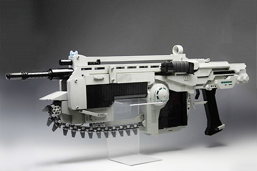 Lego: автомат-пила Lego: автомат-пила