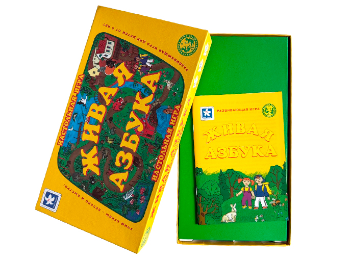 Настольная игра «Живая азбука» Настольная игра «Живая азбука»
