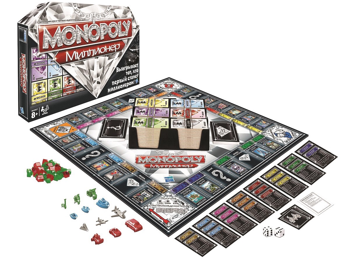 «Монополия миллионер» от Hasbro «Монополия миллионер» от Hasbro