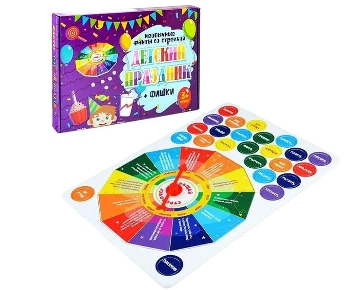 Игра настольная "Детский праздник" Игра настольная "Детский праздник"
