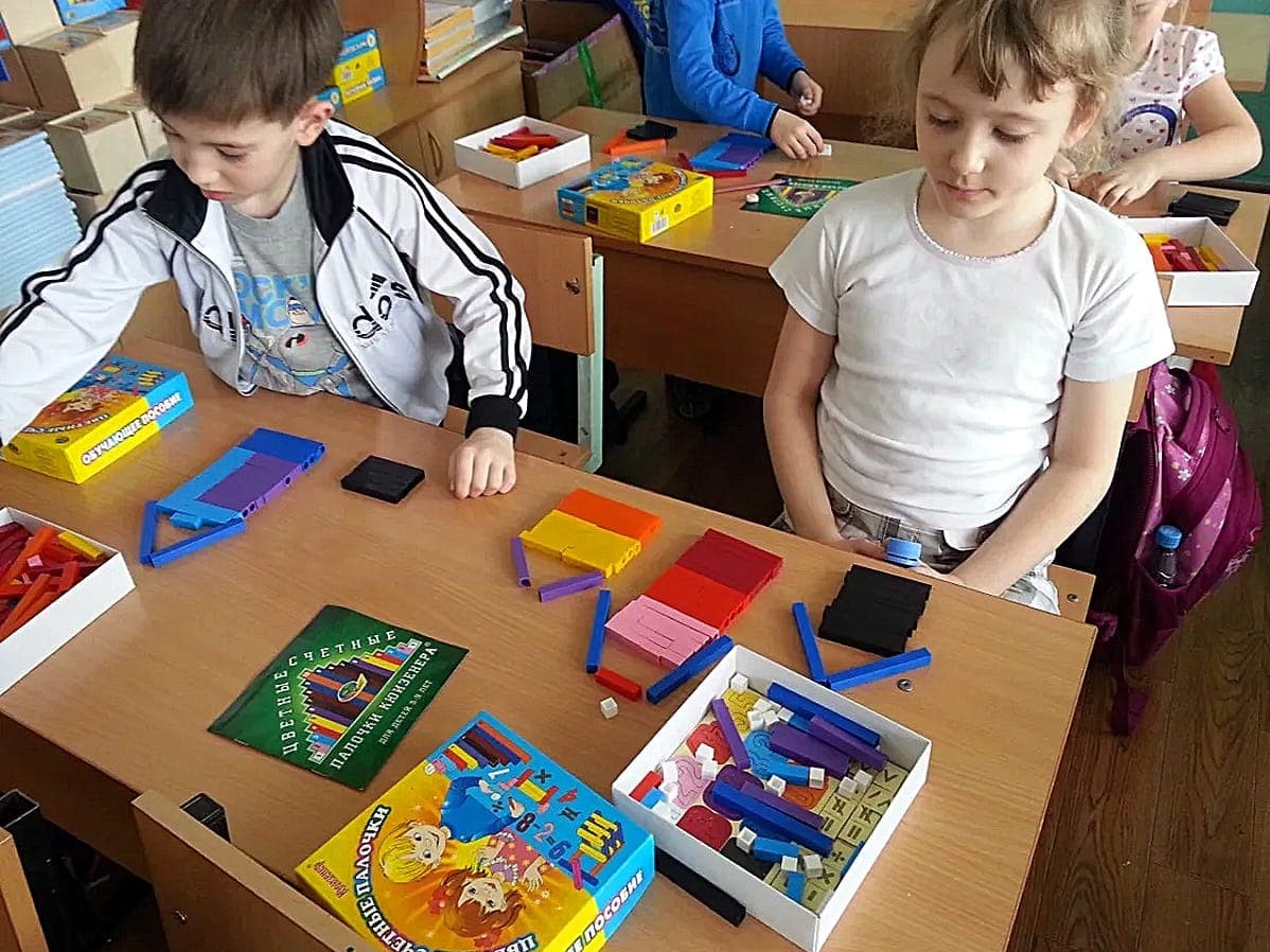 Цветные счётные палочки Кюизенера Цветные счётные палочки Кюизенера