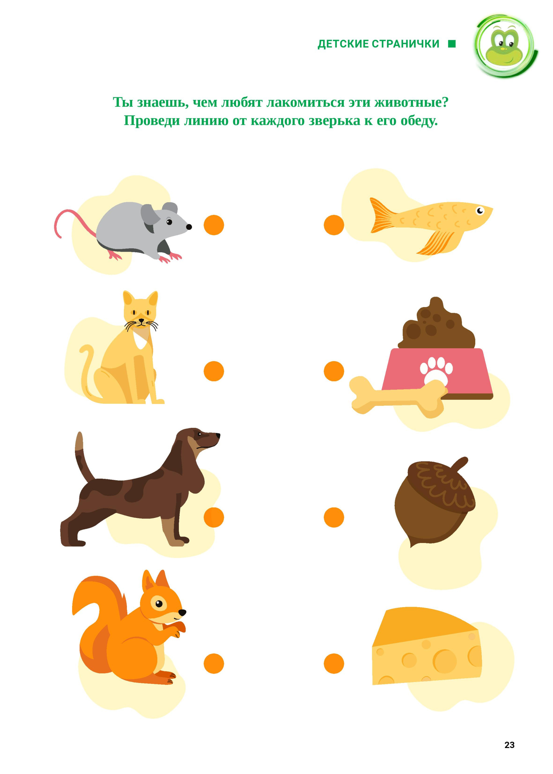 Накорми животных Накорми животных