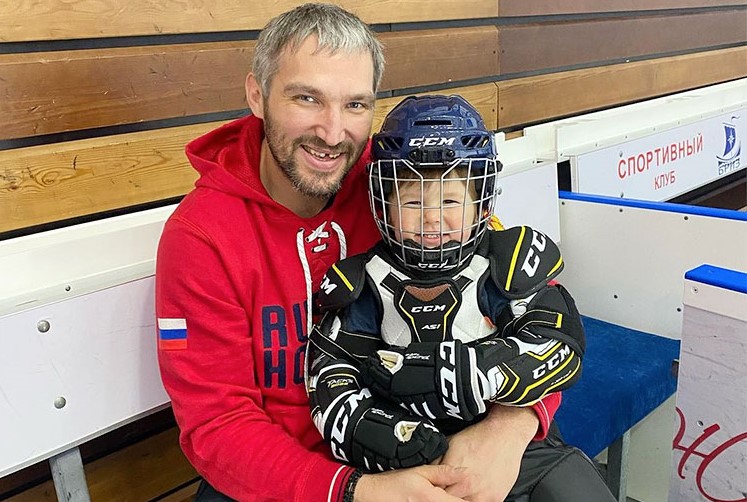 Старший сын Александра Овечкина Старший сын Александра Овечкина