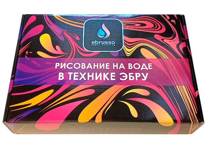 Набор для рисования по воде в технике Эбру Набор для рисования по воде в технике Эбру
