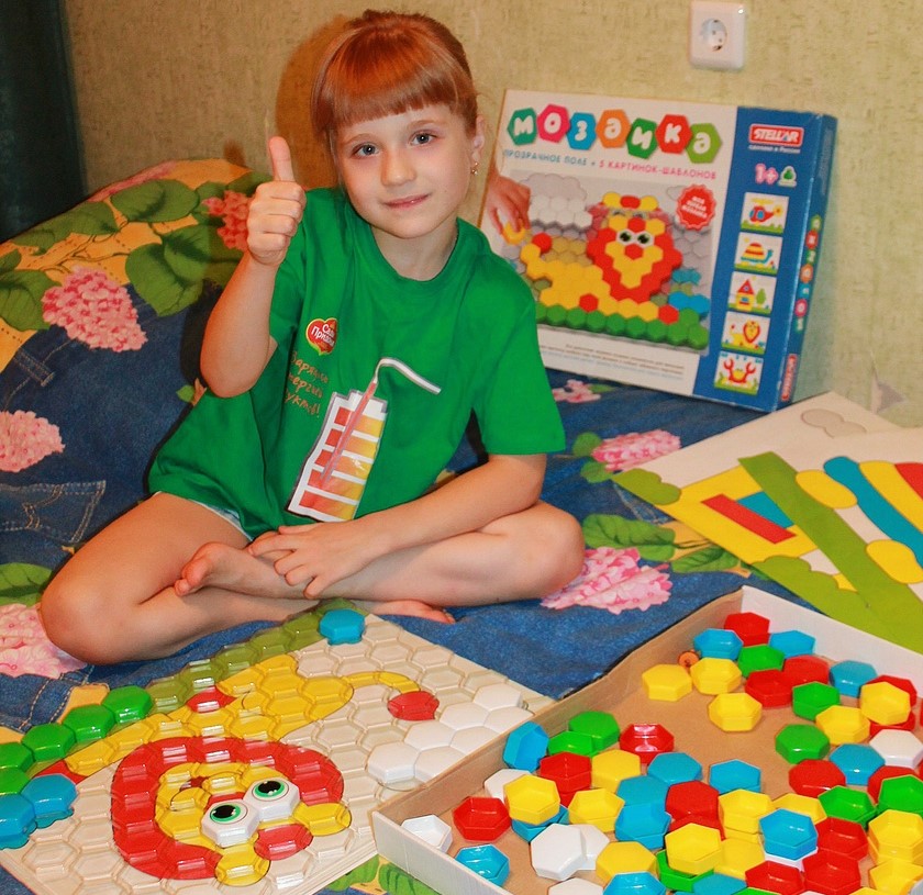 Фигурки из мозаики Фигурки из мозаики