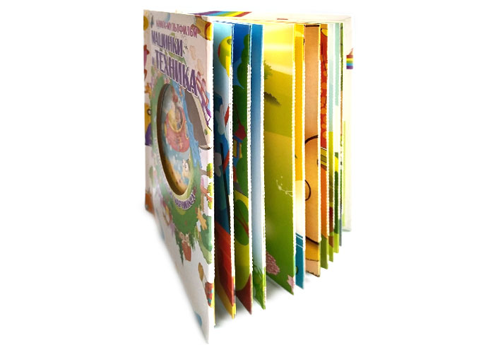 Книга-мультфильм «Машинки и техника» Книга-мультфильм «Машинки и техника»