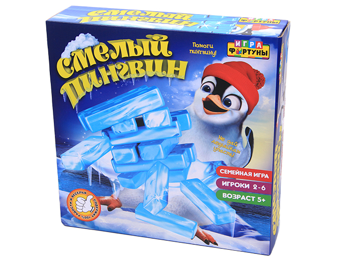 Игра настольная «Смелый пингвин» Игра настольная «Смелый пингвин»