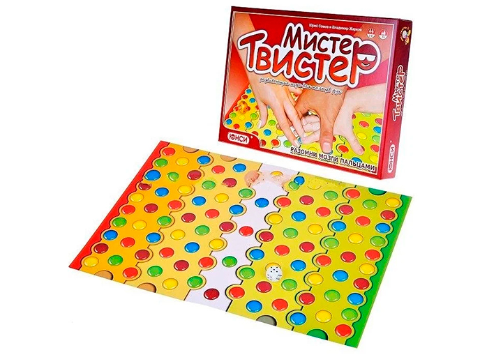 Настольная игра «Мистер Твистер. Пальчики» Настольная игра «Мистер Твистер. Пальчики»