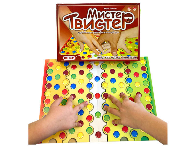 Настольная игра «Мистер Твистер. Пальчики» Настольная игра «Мистер Твистер. Пальчики»