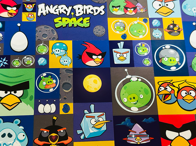 Раскраска со стикерами Angry Birds. Space «На страже галактики» Раскраска со стикерами Angry Birds. Space «На страже галактики»