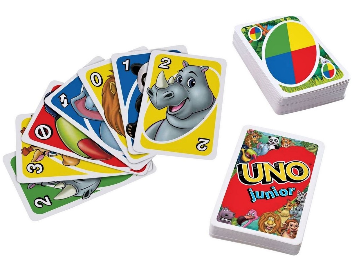 Настольная игра UNO Junior, Mattel Настольная игра UNO Junior, Mattel