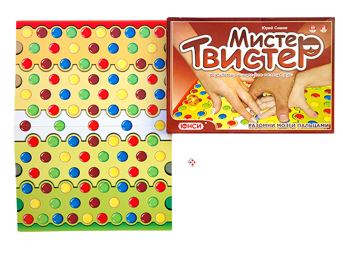 Настольная игра «Мистер Твистер. Пальчики» Настольная игра «Мистер Твистер. Пальчики»