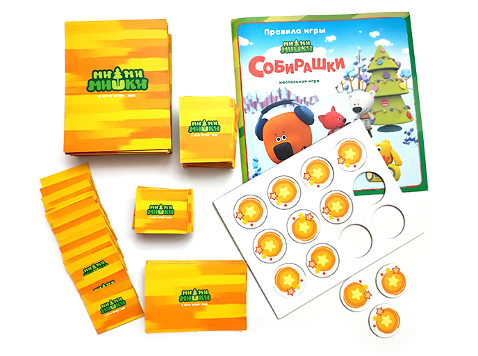Настольная игра «Ми-ми-мишки. Собирашки» Настольная игра «Ми-ми-мишки. Собирашки»