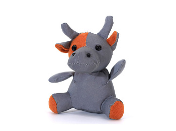 Светоотражающий брелок «Буренка»