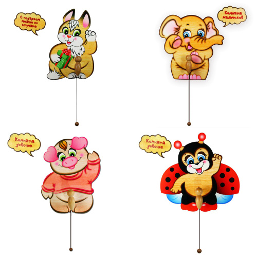 Деревянная стукалка «Зверюшки»