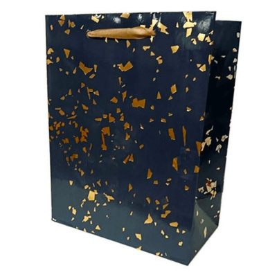 Пакет подарочный ламинированный Veld Co синий