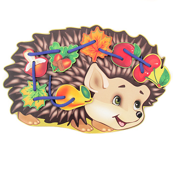 Шнуровка «Ёжик», Сибирские игрушки