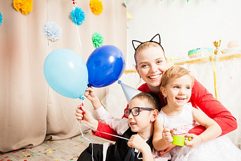 Детский праздник в стиле Три кота Детский праздник в стиле Три кота