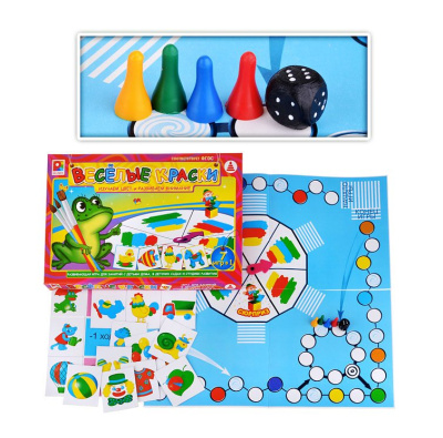 Настольная игра «Веселые краски»