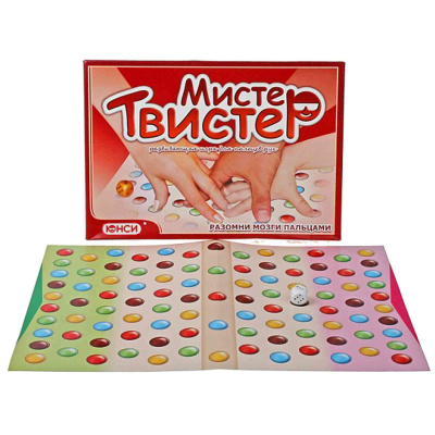 Развивающая игра для пальцев рук «Мистер Твистер»