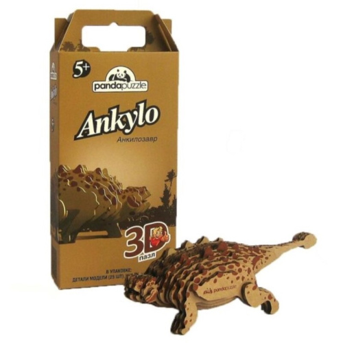 3D-пазл Panda Puzzle «Анкилозавр»