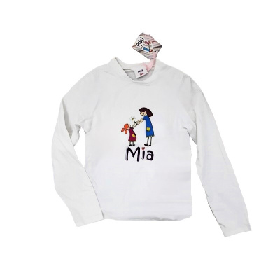 Туника (лонглслив) Mia белый