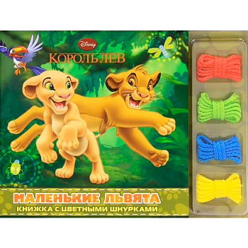 Книжка с цветными шнурками