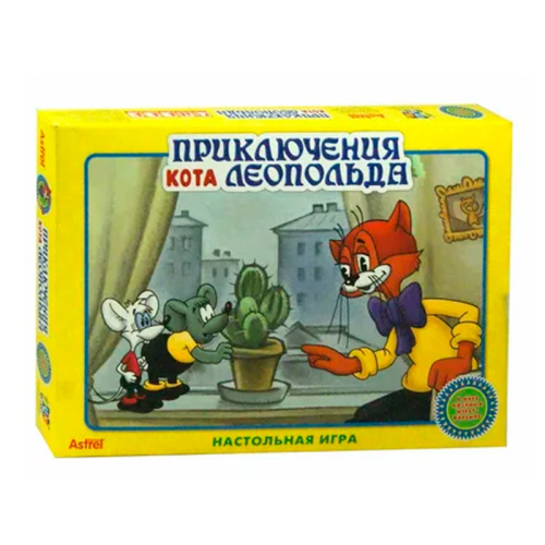 Настольная игра «Приключения кота Леопольда»