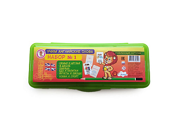 Развивающие карточки  «Учим английский язык»