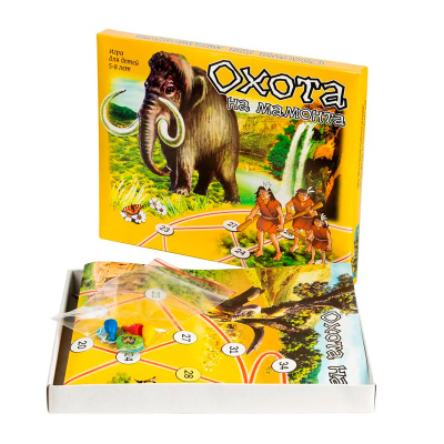 Настольная игра «Охота на мамонта»